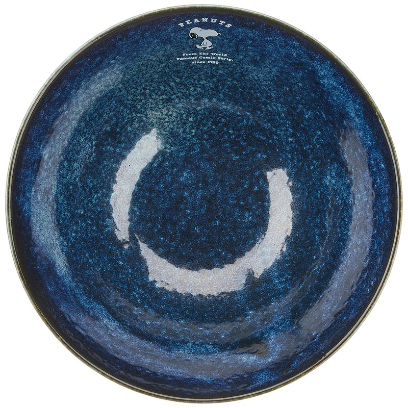 Kaneshotouki 614115 Peanuts Snoopy Indigo Noodle Bowl