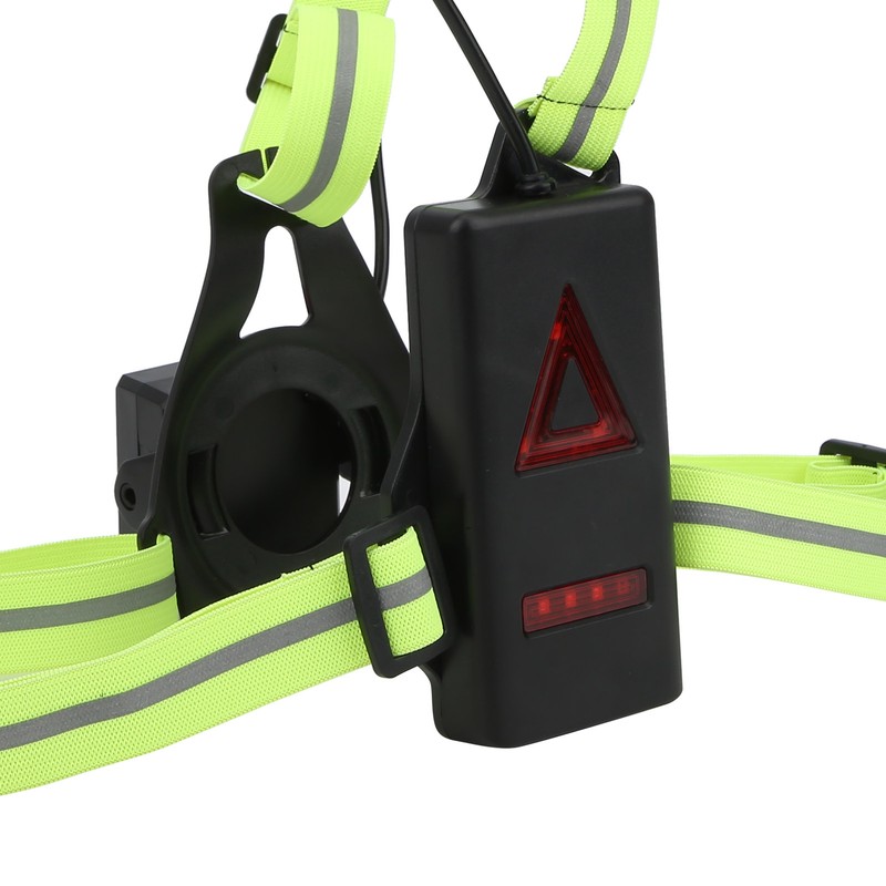 USB Charge Light Safety Warning Chest Lamp for Outdoor Sport