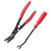 Ruibapa 2 Pcs Red Clip Removal Tool, Pliers Fastener, Set