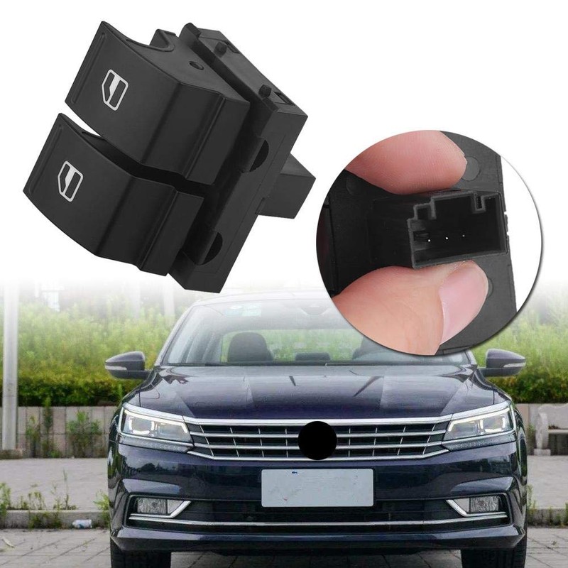 EVGATSAUTO Window Regulator Switch, Electric ABS Plastic Window Regulator Switch