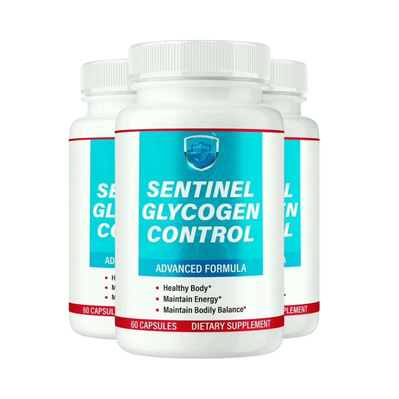 Sentinel 3-Pack Sentinel Glycogen Control Capsules, Advanced Blood Support -
