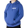 UrGarding EMF shielding pullover hoodie, Single layer of silver fabric