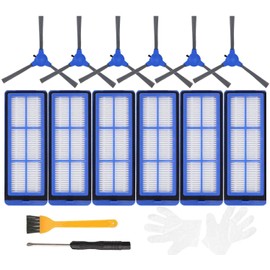 JJ Neumann Replacement Parts Compatible with Eufy RoboVac 11S Max, RoboVac 15C Max, RoboVac 30C Max, Eufy G10 Hybrid Accessory Filters and Brushes Kits