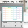 MaxGear Monthly Magnetic Calendar for Fridge, 17" X 12" Fridge