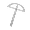 0-180 Degree Stainless Steel Protractor Goniometer Angle Finder Gauge with
