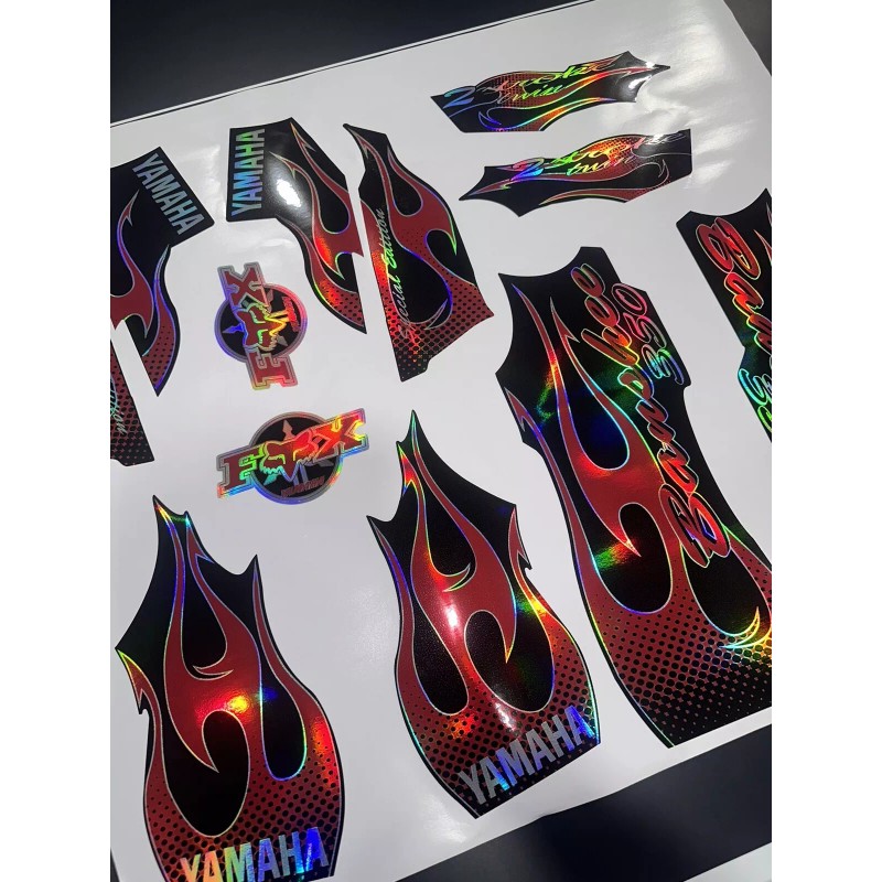 BANSHEE yamaha banshee full graphics kit 2006 ...THICK AND HIGH