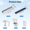 M METERXITY 10 PCS Solar Panel Mounting Brackets Kits, Aluminum