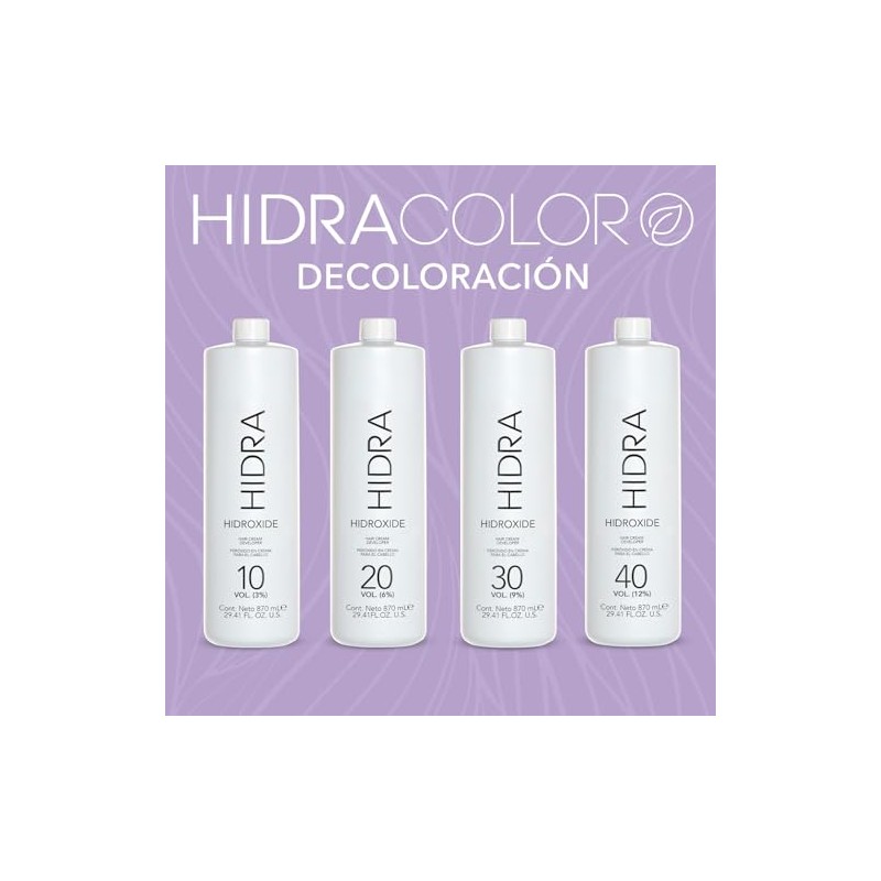 HIDRACOLOR Hidroxide 20 Vol. (6%) Peróxido en Crema para Cabello
