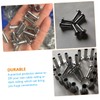 Operitacx 10Pcs Stainless Steel Wire Rope Protective Sleeves for Deck
