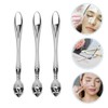 FOMIYES 2sets Eye Roller Zinc Alloy Portable Eye Massager for