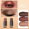 Long Lasting Shimmering Eyeshadow Stick, High Pigmented Metallic Eye Shadow,