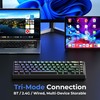 x XVX M67 Wireless 60% Percent Keyboard, QMK/VIA Topographic Gaming