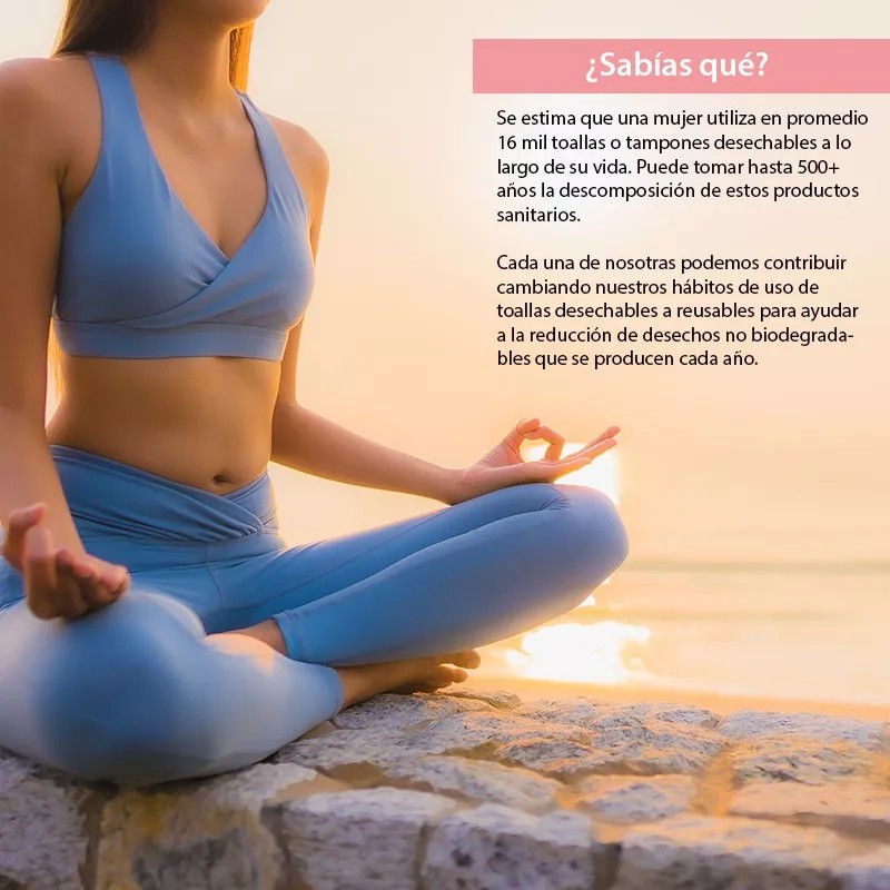 Deluxe Paq 3 Toallas Ecológica Panti, Regular, Nocturna Bambú Reusa