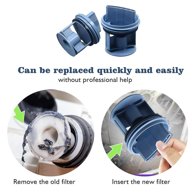 Okaywork Lint Sieve Filter Filter Insert Compatible with Bosch Siemens