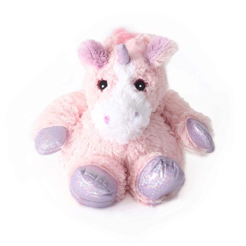Intelex Warmies Cozy Plush Sparkly Unicorn Microwavable Soft Toy Warmer