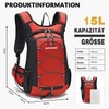 Arvano Bicycle Backpack Lightweight Ski Backpack Small Hiking Backpack MTB
