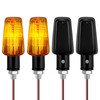 URAQT URAQT Motorcycle Turn Signal Light, 4 PCS Universal Watertight