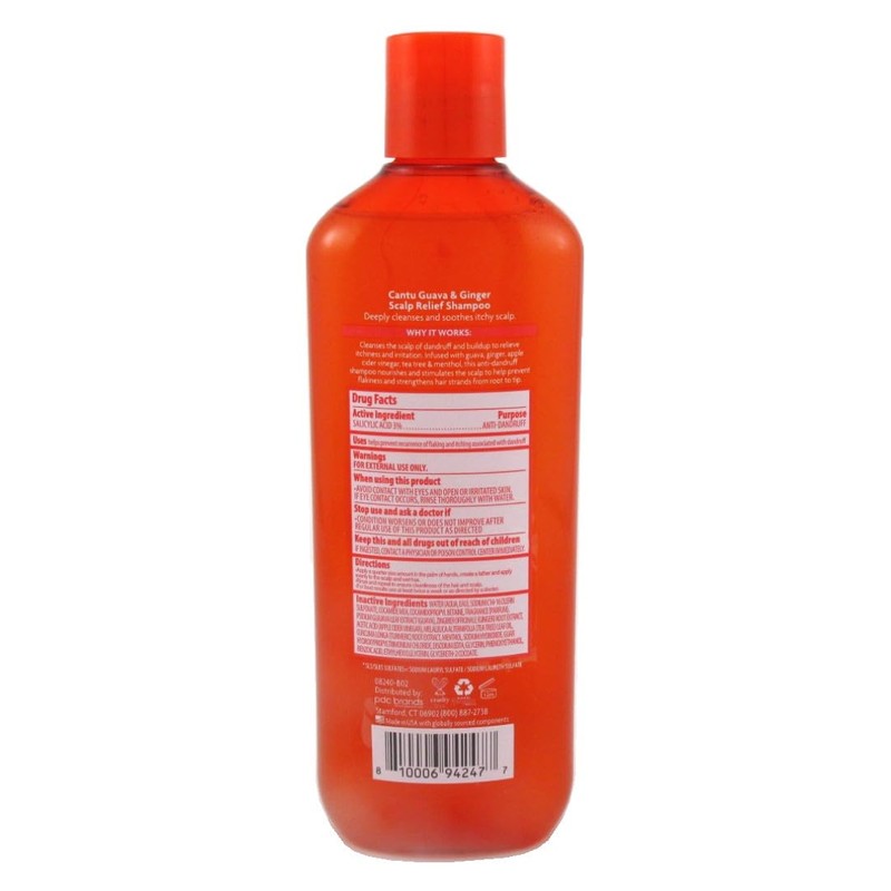 Cantu Guava Scalp Relief Shampoo 13.5oz (400ml)