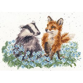 Bothy Threads Counted Cross Stitch Kit - The Woodland Glade