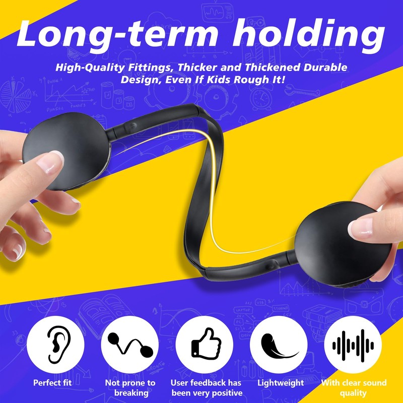 GDBOMA USB Type C Headphones Bulk for Kids Classroom School