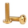 UHDFBDHF Titanium M8 20 30mm Torx Head Bolt Screw Pack