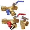Hourleey 3/4 Inch IPS Isolator Tankless Water Heater Service Valve