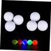 Outanaya 3pcs Balls Led Flash Balls Glow Dark Feature for