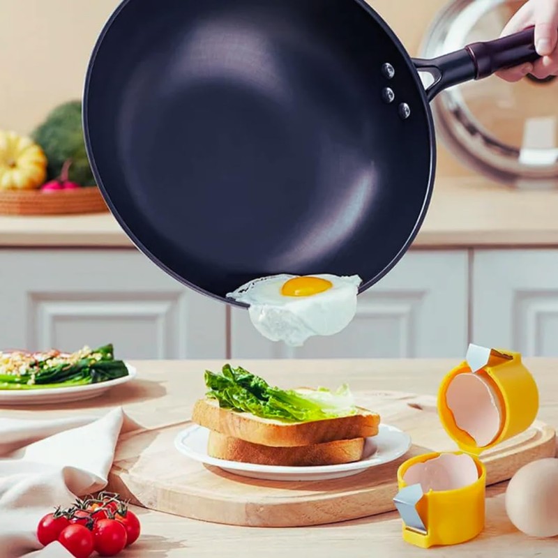 Zuchii 3 PACK Egg Shell Opener, Egg Cracker Tool for