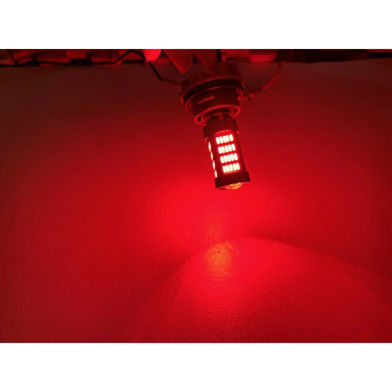 YAN Strobe Red 7507 BAU15S PY21W 92 LED Projector Bulb