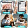 Large 10X Magnifying Glass with Light, Hands Free Magnifying Glass