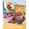 Coralogo Musical Pop Up Birthday Cards for Kids, Dinosaur &