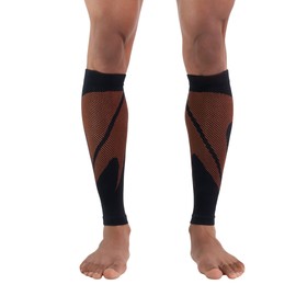 30-40mmHg Calf Compression Sleeve Men & Women for Pregnancy, Football & Running
