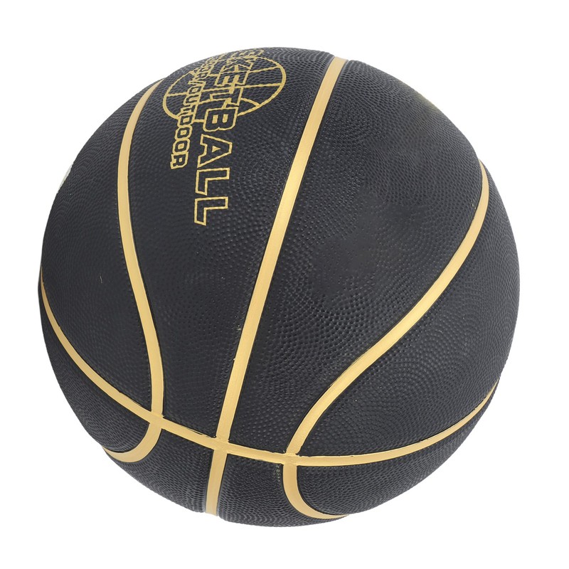 Black Basketball Training Wear Resistance Safe Large Particles Easy Grip