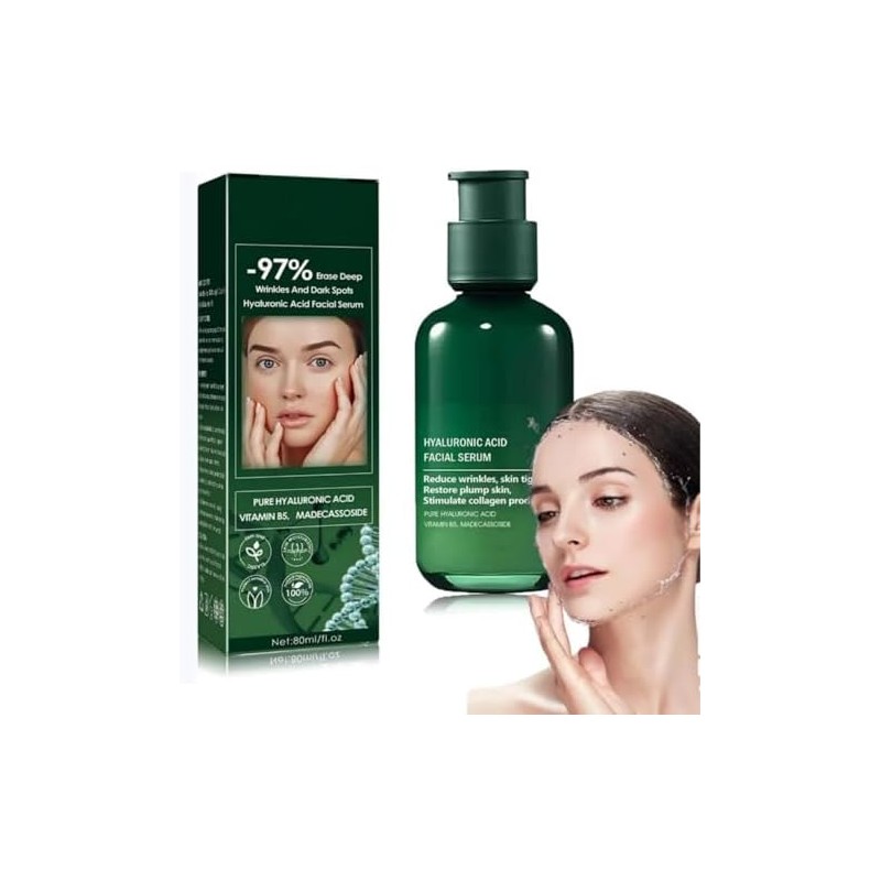 Bluemega Suero Facial Rejuvenecedor Reafirmante para Todo Tipo de Piel