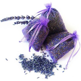 Cedar Space Lavender Sachet Bags for Drawers and Closets 24 Lavendar Sachet Bags Filled with Premium Dried Scented Lavender Bridal Shower Favors Home Fragrance Sachet Packets Closet Smell Freshener