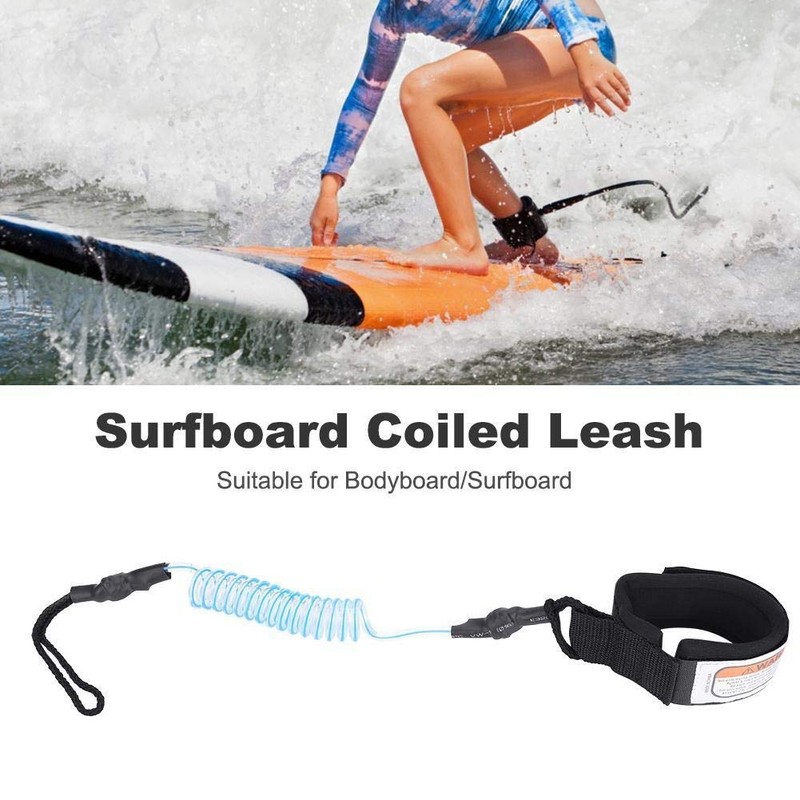Nikou Surfboard SUP Leash, 5 mm Surf Safety Foot Rope