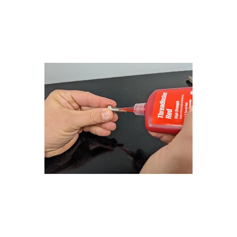 Permatex 27140 High Strength Threadlocker Red, 36 ml