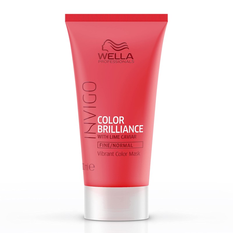 Wella Professionals Invigo Color Brilliance Vibrant Color Mask Fine/Normal, 30