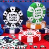 PullCrease 12 Pcs Large Poker Chip Favor Boxes 9 Inch