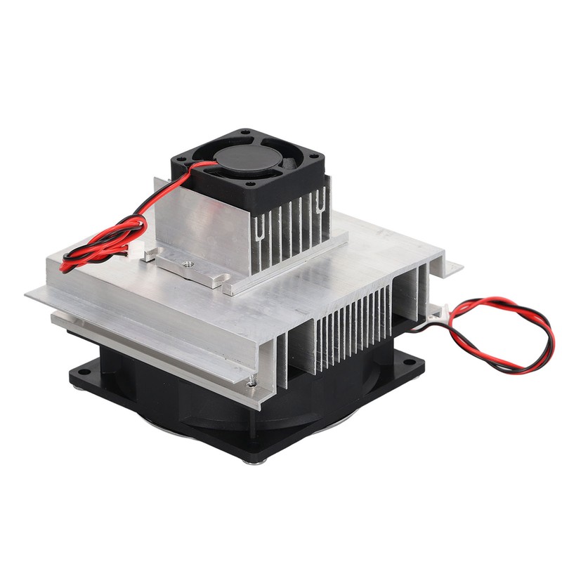 Refrigeration Cooler Dual Core Cooling Fan System Set Kit for