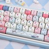 COOMICKEY Custom Keycaps 130 Keys Cute Keycaps Dye Sublimation PBT
