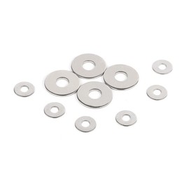 20 Pcs M8 Washers, M8 x 25mm Metal Flat Penny Washers Thickness 2mm- A2 304 Stainless Steel Washers, Large OD Plain Wide Metal Washers, Round Flat Spacer Repair Washer For Screws Bolts