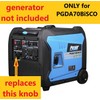Compatible replacement knob only for Pulsar PGDA70BiSCO - 7250 surge