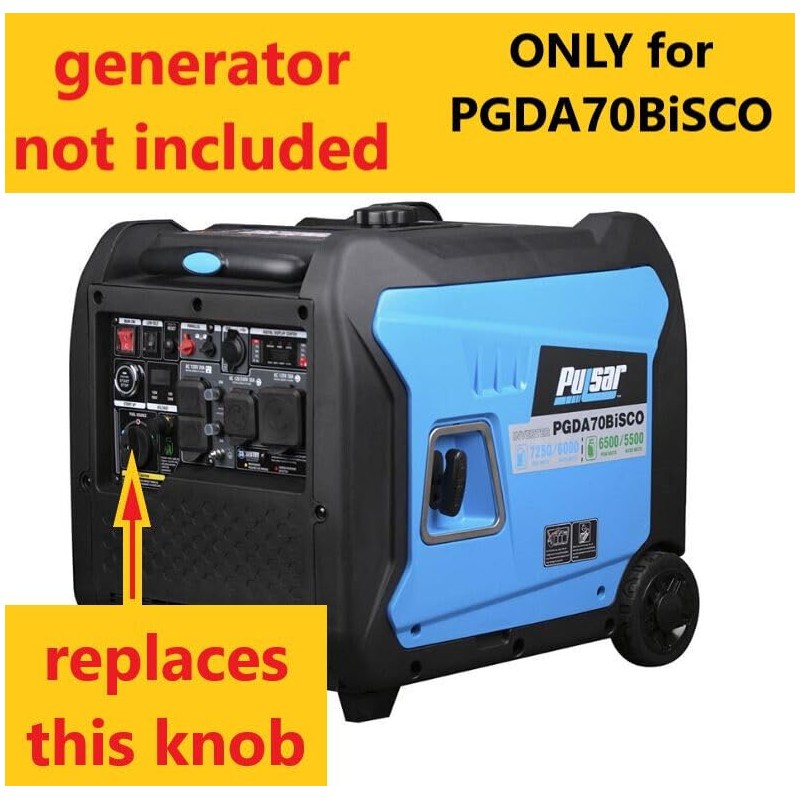 Compatible replacement knob only for Pulsar PGDA70BiSCO - 7250 surge