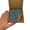 Pack of 100 DIN 7504 K Galvanised Steel 4.2 x