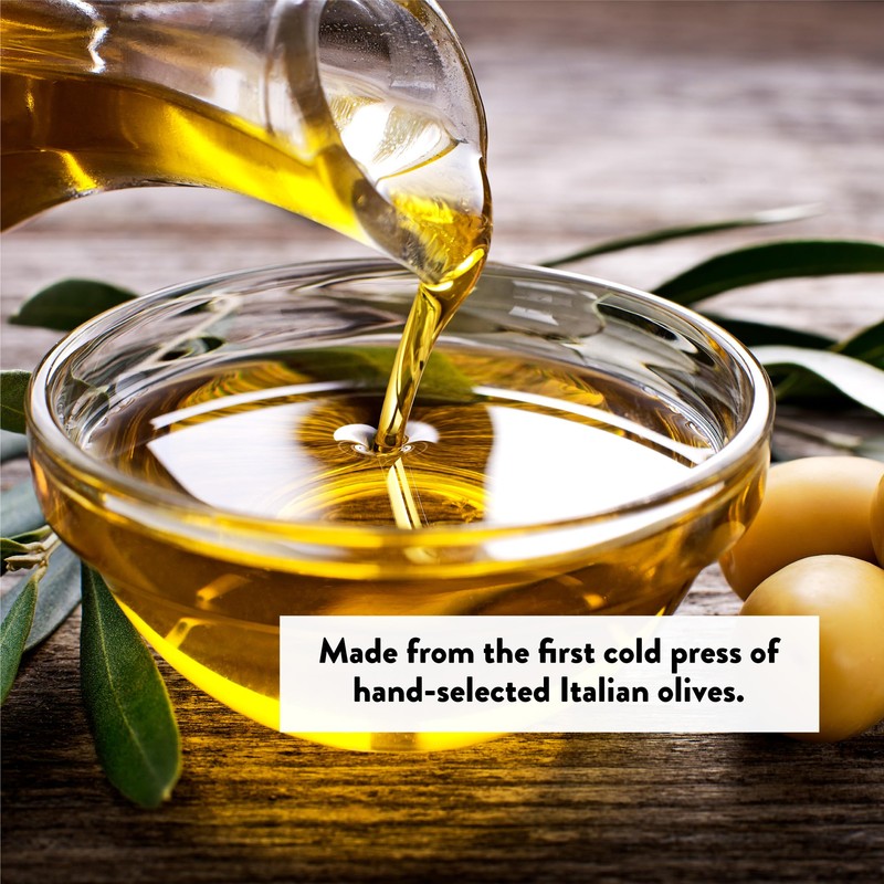 DeLallo Private Reserve Extra Virgin Olive Oil, 16.9 oz Bottle,