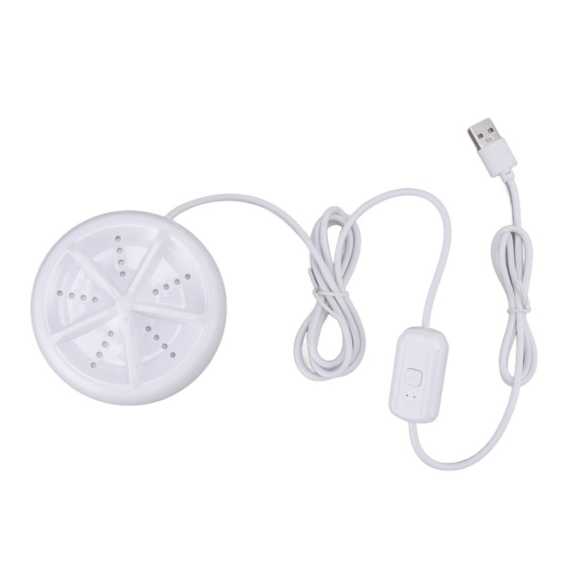 Mini Washing Machine Ultrasonic Low Noise USB Powered Portable Washer