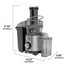 Omega Centrifugal Juicer with 3-Inch Wide Chute High Speed Extractor
