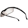 Hazuki Loupe Magnifier Glasses Black, Compact-M 1.32x Clear Eyeglasses for