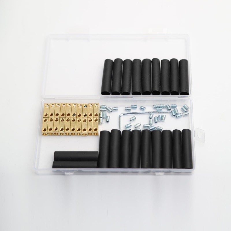 BEKMLOD 20Pcs 8 Awg,8 Gauge Docking Connector, Copper Clamp Kit,